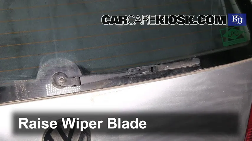 2000 Volkswagen Polo 1.0L 4 Cyl. Windshield Wiper Blade (Rear)